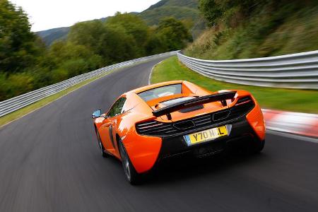 McLaren 650S Spider, Heckansicht