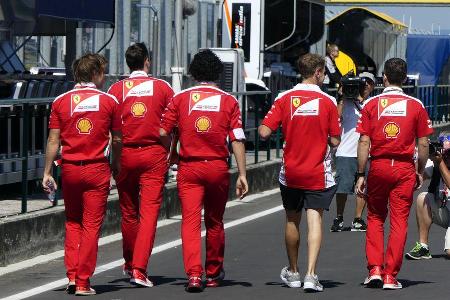 Ferrari - Formel 1 - GP Ungarn - 21. Juli 2016