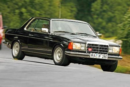 Mercedes W123 Coup, Frontansicht