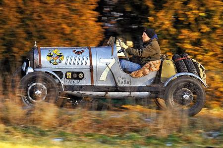 Ford A Speedster-Bausatz, Seitenansicht