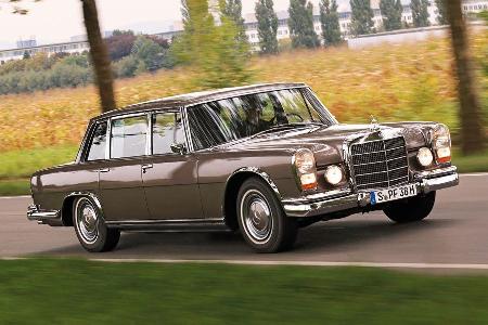 Mercedes-Benz 600, Seitenansicht