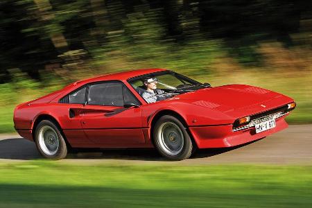 Ferrari 308 GTB, Seitenansicht