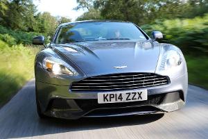 Aston Martin Vanquish, Frontansicht