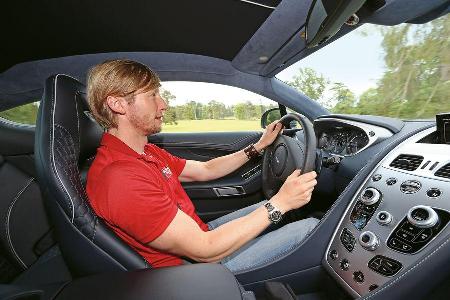 Aston Martin Vanquish, Cockpit, Marcus Peters
