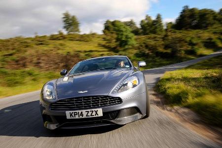 Aston Martin Vanquish, Frontansicht