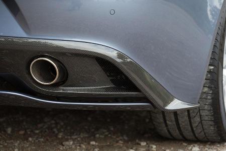 Aston Martin Vanquish, Auspuff, Endrohr