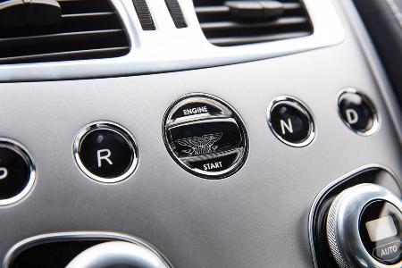 Aston Martin Vanquish, Mittelkonsole