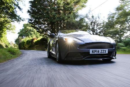 Aston Martin Vanquish, Frontansicht