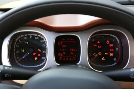Fiat Panda 4x4 Cross, Rundinstrumente