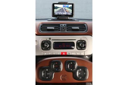 Fiat Panda 4x4 Cross, Mittelkonsole