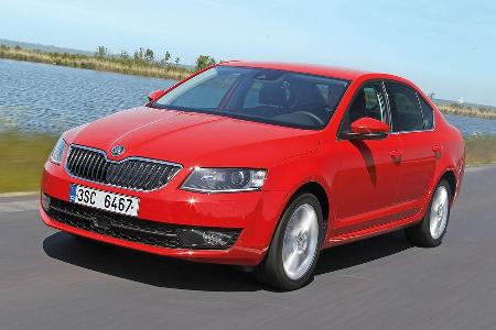 Skoda Octavia 1.4 G-Tec Active, Frontansicht Skoda Octavia 1.4 G-Tec Active, Frontansicht