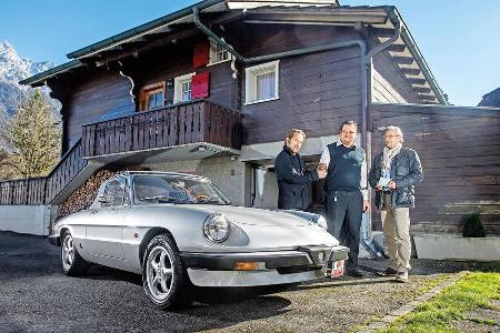 Alfa Spider 2.0., Frontansicht