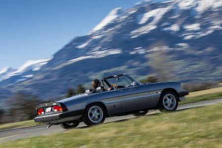 Alfa Spider 2.0., Seitenansicht