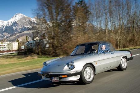 Alfa Spider 2.0., Frontansicht