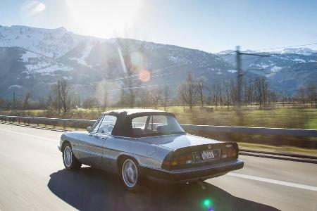 Alfa Spider 2.0., Heckansicht