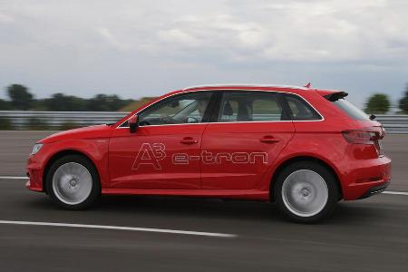 Audi A3 e-tron, Seitenansicht