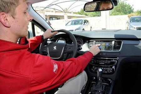 Peugeot 508, Facelift, Cockpit, Touchscreen