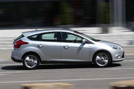 Ford Focus 1.0 Ecoboost, Seitenansicht