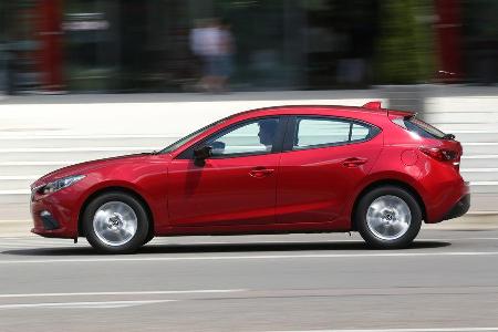 Mazda 3 Skyaktiv-G 100, Seitenansicht