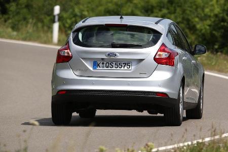 Ford Focus 1.0 Ecoboost, Heckansicht