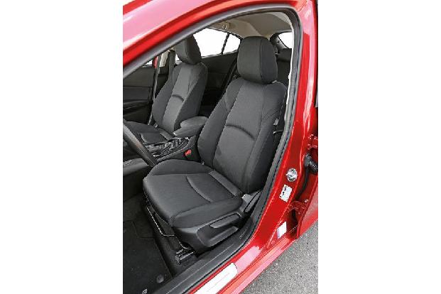 Mazda 3 Skyaktiv-G 100, Fahrersitz