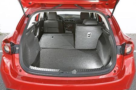 Mazda 3 Skyaktiv-G 100, Kofferraum