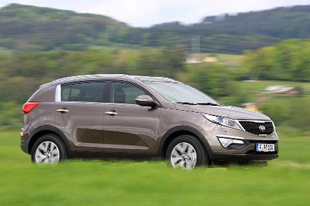 Kia Sportage 1.6 GDI, Seitenansicht