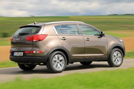 Kia Sportage 1.6 GDI, Heckansicht
