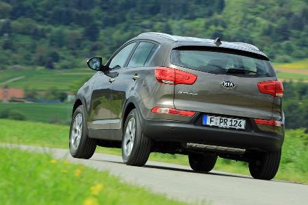 Kia Sportage 1.6 GDI, Heckansicht