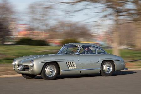 Mercedes 300 SL, Mercedes SLS AMG Black Series, New York, Impression