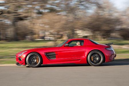 Mercedes 300 SL, Mercedes SLS AMG Black Series, New York, Impression