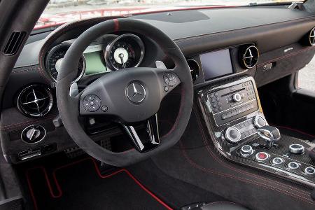 Mercedes 300 SL, Mercedes SLS AMG Black Series, New York, Impression