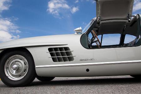 Mercedes 300 SL, Mercedes SLS AMG Black Series, New York, Impression