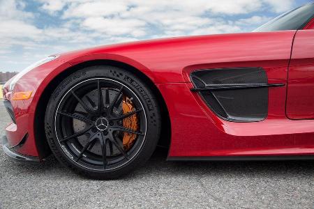 Mercedes 300 SL, Mercedes SLS AMG Black Series, New York, Impression
