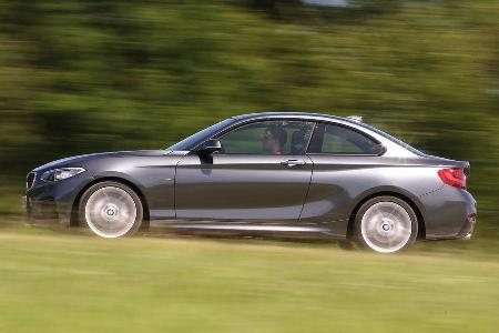 BMW 220d, Seitenansicht