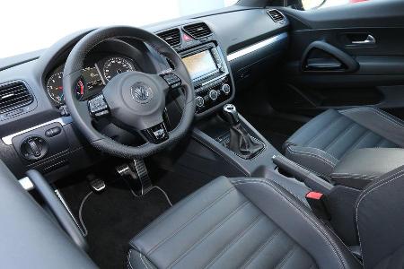 VW Scirocco R, Cockpit, Lenkrad