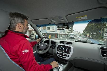 Kia Soul EV, ams, Fahrbericht, Cockpit