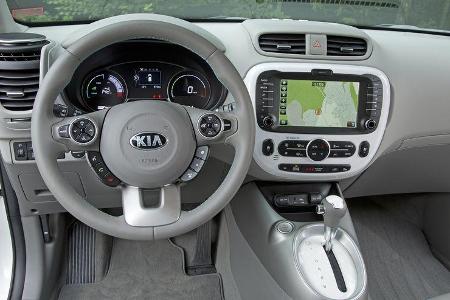 Kia Soul EV, ams, Fahrbericht, Cockpit