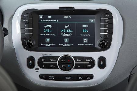 Kia Soul EV, ams, Fahrbericht, Infotainment