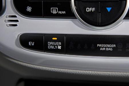 Kia Soul EV, ams, Fahrbericht, Cockpit