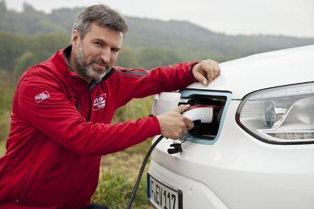 Kia Soul EV, ams, Fahrbericht, Steckdose