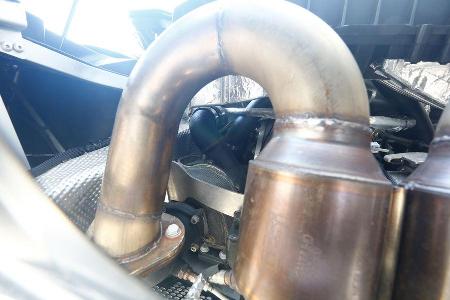 Matechsports-Ford GT, Rohr, Detail
