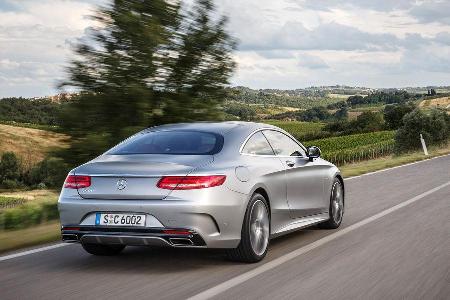 Mercedes S 500 4Matic Coup, Heckansicht