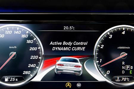 Mercedes S 500 4Matic Coup, Rundinstrumente