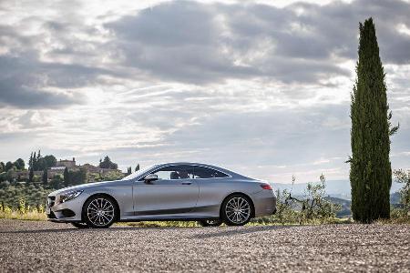 Mercedes S 500 4Matic Coup, Seitenansicht