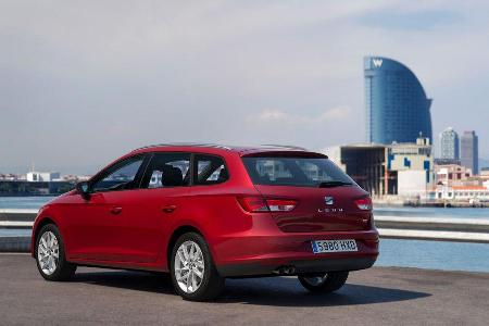 Seat Leon ST 1.6 TDI 4Drive, Heckansicht