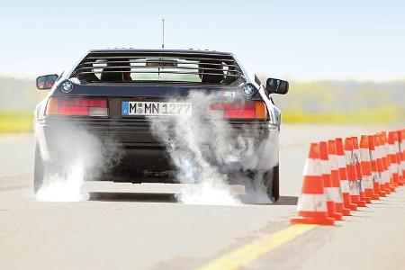 BMW M1, Heckansicht