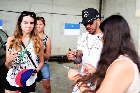 Lewis Hamilton - Mercedes - Formel 1 - GP Ungarn - 24. Juli 2016
