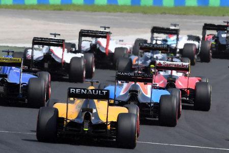 Start - Formel 1 - GP Ungarn - 24. Juli 2016