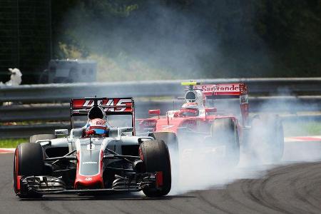 Romain Grosjean - Haas F1 - Formel 1 - GP Ungarn - 24. Juli 2016